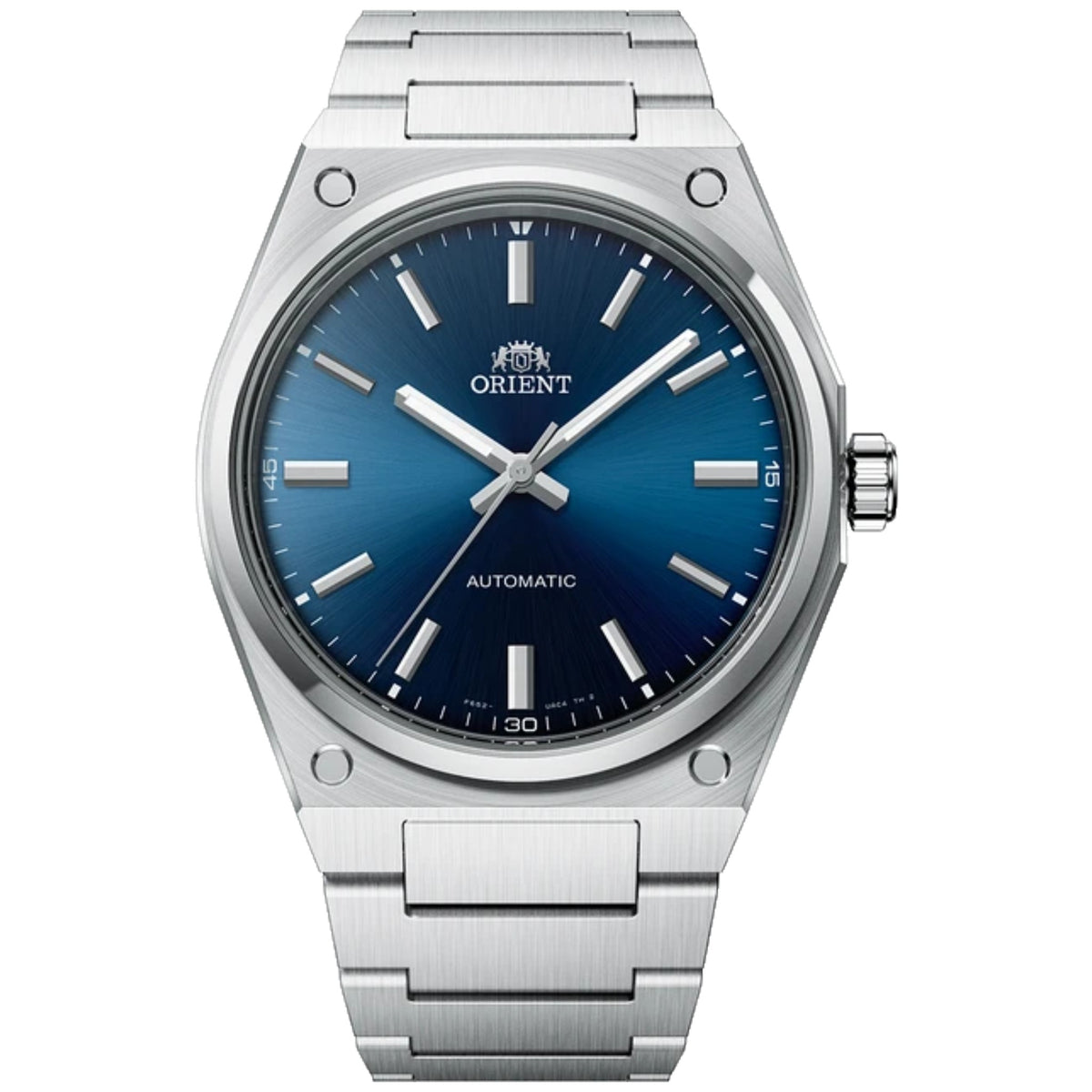 Orient Flusso RA-BB0203L30B Silver Blue Automatic Watch