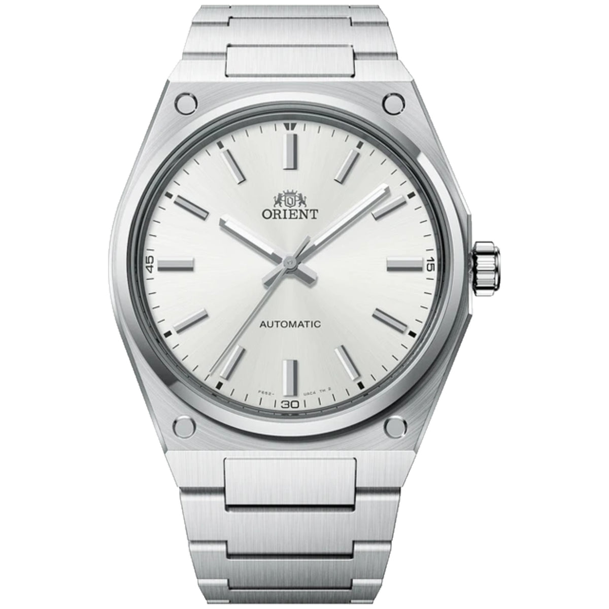 Orient Flusso RA-BB0204S30B Silver White Automatic Watch