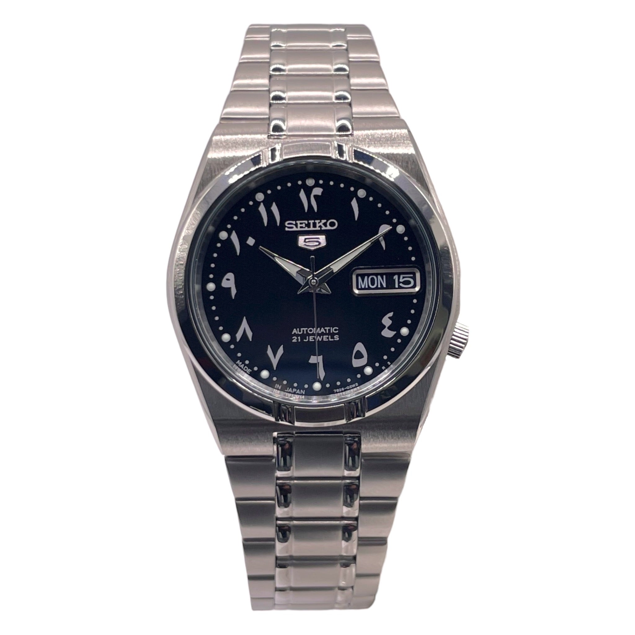 Seiko 5 Arabic Dial SNK063J5 34mm Watch