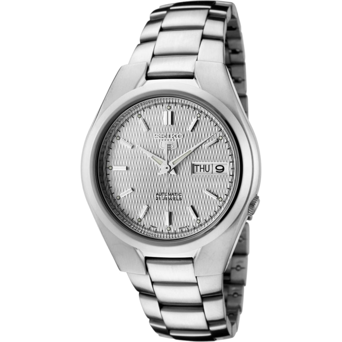 Seiko Watch 5 SNK601K1 Textured White