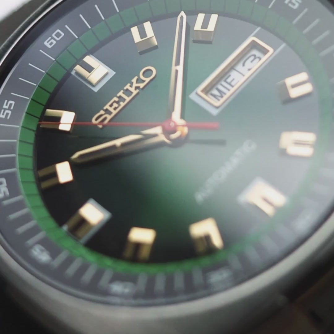 Seiko Recraft SNKM97 Automatic Watch Green